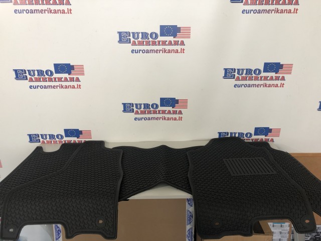 Black Floor Mats (All Weather, Heavy Duty)